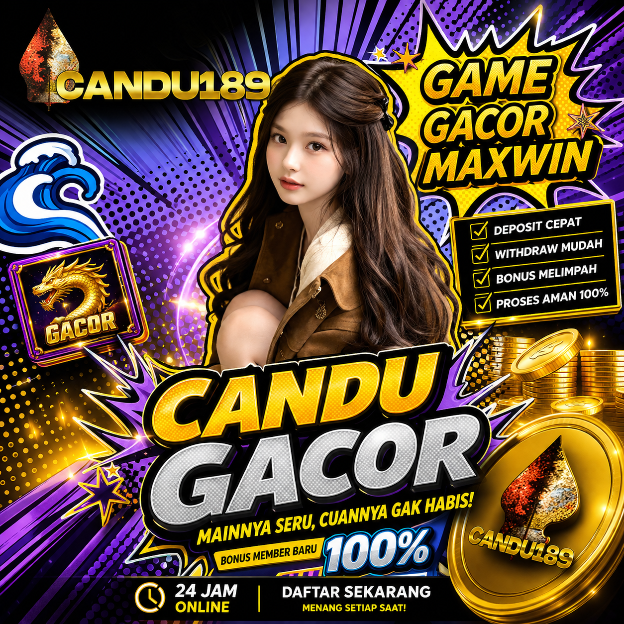 CANDU189 🌐 CANDU DARI GAME SEGACOR INI MEMANG NAMPOL